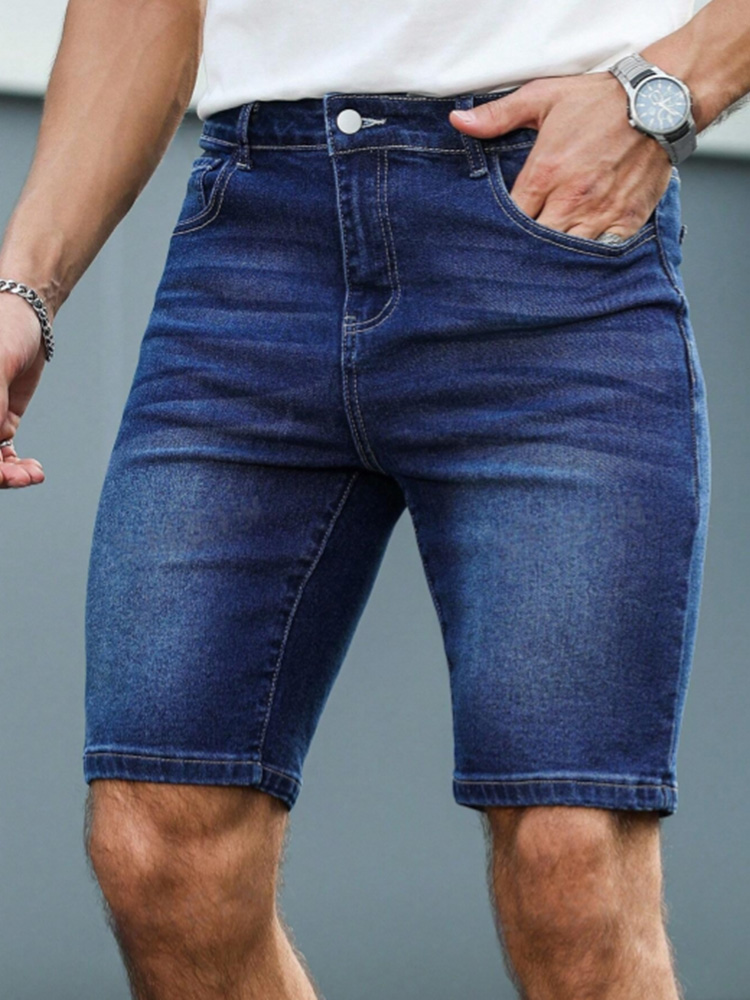 Levis Jeans 501 - Męskie szorty dżinsowe o kroju slim