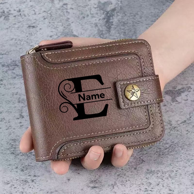 Personalized Name Box - Portfel męski na zamówienie - Personalizowany