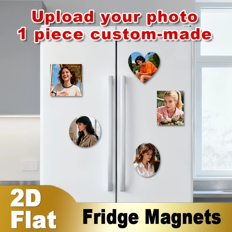 Pet Portrait Custom - Magnes na lodówkę z własnym zdjęciem