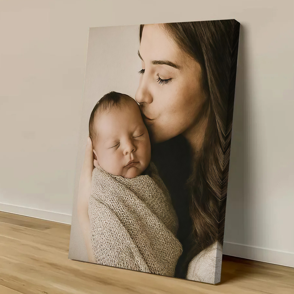 Pet Portrait Custom - Obraz na płótnie z własnym nadrukiem