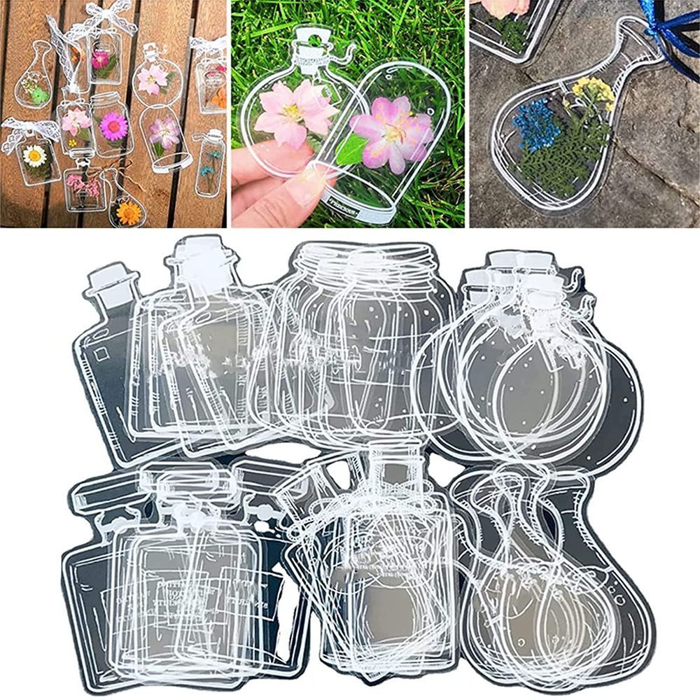 30 szt. DIY przezroczyste susz – Dried Flower Bookmark recenzja i cena