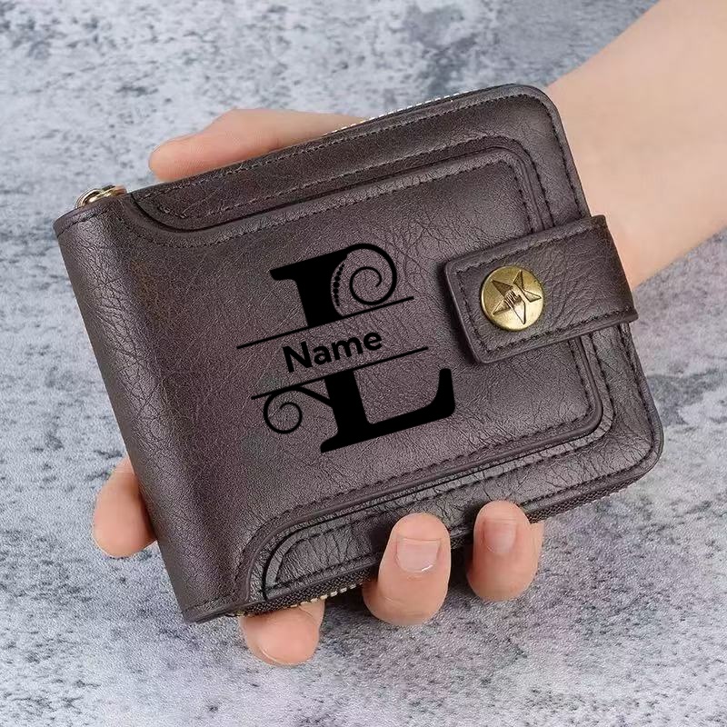 Portfel męski na zamówienie -  – Personalized Name Box recenzja i cena