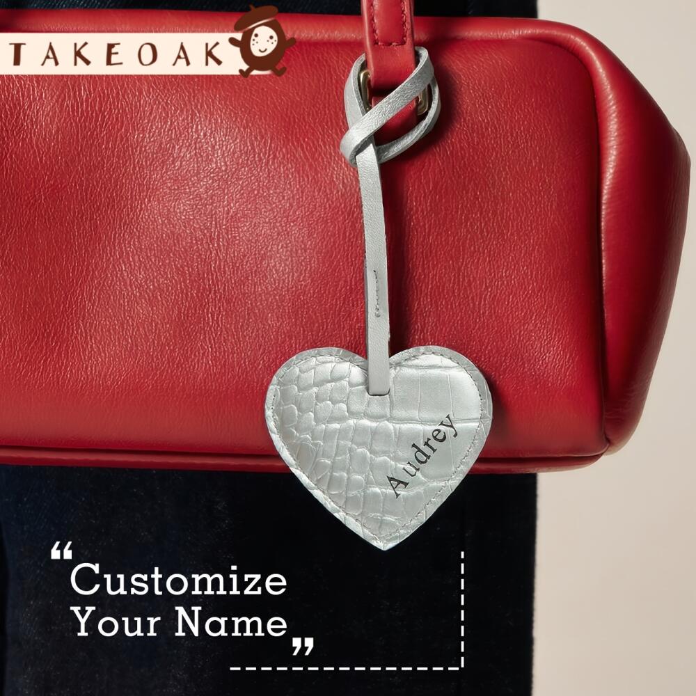 Personalizowany brelok w kszta – Monogram Keychain Leather recenzja i cena