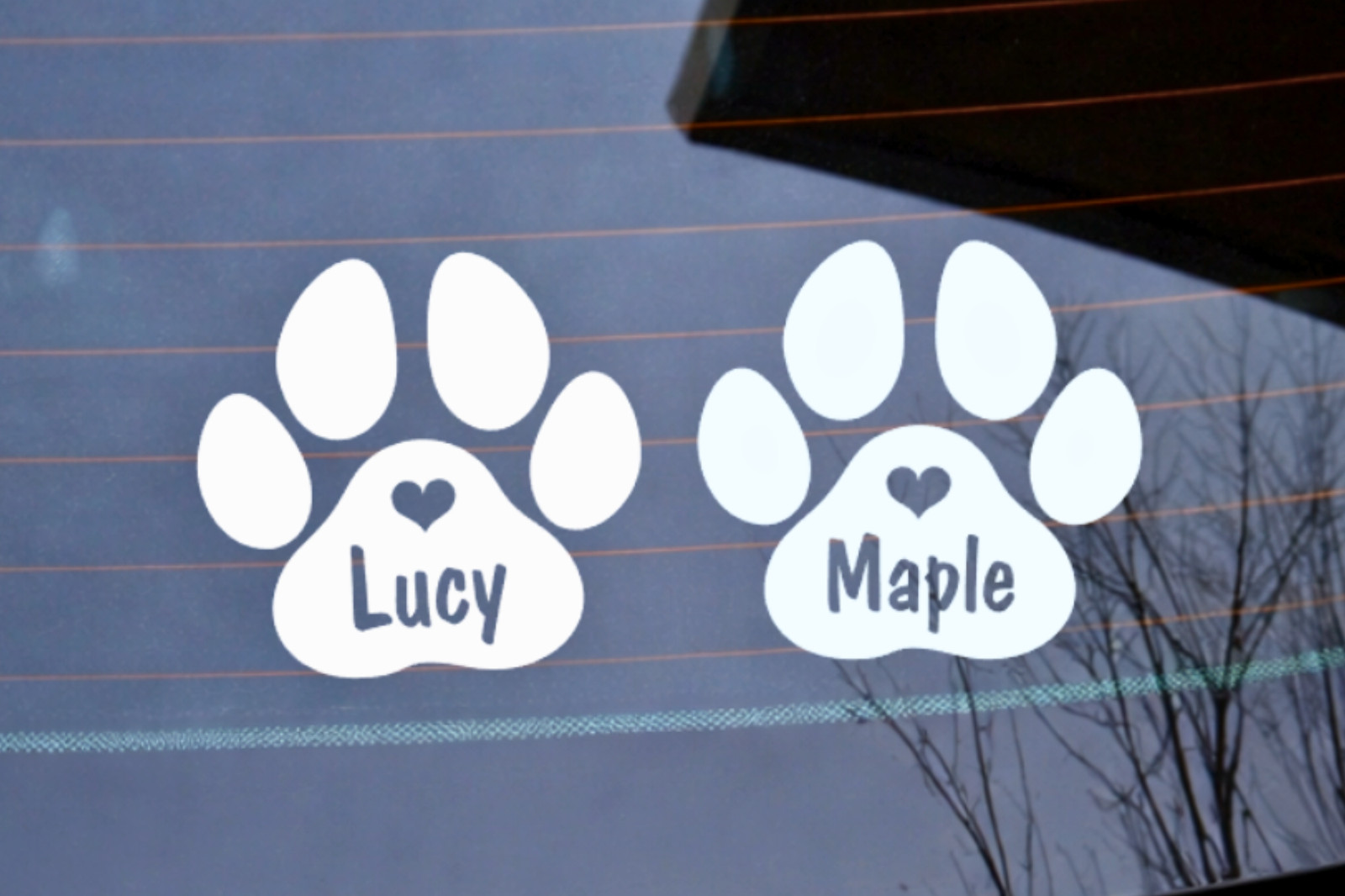 2 szt. Personalizowane naklejk – Pet Portrait Custom recenzja i cena
